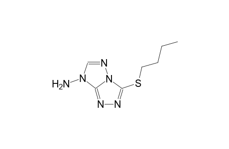 7H-[1,2,4]triazolo[4,3-b][1,2,4]triazol-7-amine, 3-(butylthio)-