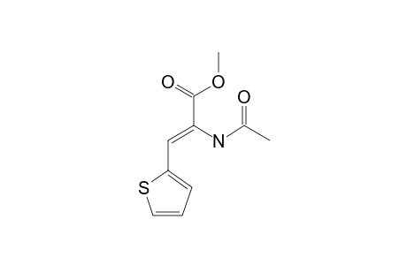 METHYL-(Z)-2-(N-ACETYLAMINO)-3-(2-THIENYL)-PROPENOATE;MAJOR_ISOMER