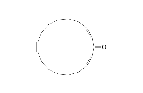 (E,E)-2,16-Cycloheptadecadien-9-yn-1-one