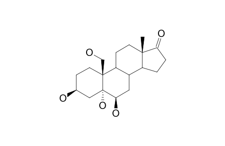 3-BETA,5-ALPHA,6-BETA,19-TETRAHYDROXYANDROSTAN-17-ONE