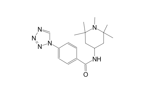 benzamide, N-(1,2,2,6,6-pentamethyl-4-piperidinyl)-4-(1H-tetrazol-1-yl)-