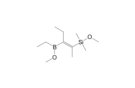 3-(ETHYLMETHOXYBORYL)-2-(METHOXYDIMETHYLSILYL)-2-PENTENE