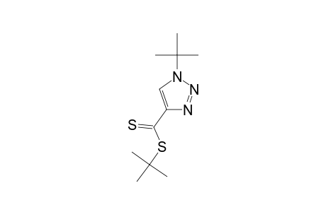 TERT.-BUTYL-1-TERT.-BUTYL-1,2,3-TRIAZOLE-4-CARBODITHIOATE