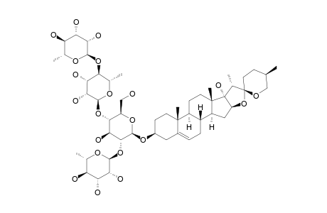 PENOGENIN-3-O-ALPHA-L-RHAMNOPYRANOSYL-(1->4)-ALPHA-O-L-RHAMNOPYRANOSYL-(1->4)-[O-ALPHA-L-RHAMNOPYRANOSYL-(1->2)]-O-BETA-D-GLUCOPYRANOSIDE