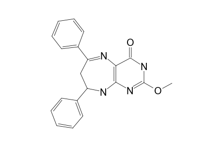 2,3,6,7-TETRAHYDRO-8-METHOXY-2,4-DIPHENYL-1H-PYRIMIDO-[4,5-B]-[1,4]-DIAZEPIN-6-ONE