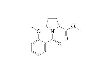 l-Proline, N-(O-anisoyl)-, methyl ester