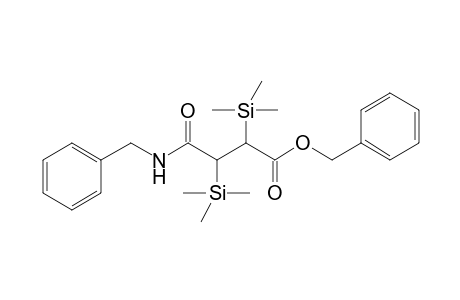 erythro-N-Benzyl-2,3-bis(trimethylsilyl)-4-benzyloxy-4-oxobutanamide