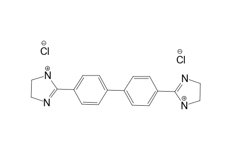 4,4'-BIS-(4,5-DIHYDRO-1H-IMIDAZOL-2-YL)-BIPHENYL-DIHYDROCHLORIDE