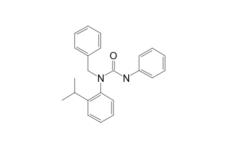 1-BENZYL-1-(2-ISOPROPYLPHENYL)-3-PHENYLUREA