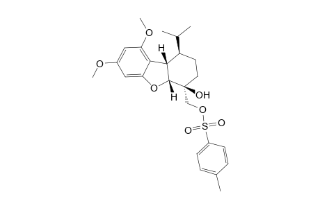 [(1R,4S,4aR,9bS)-4-hydroxy-1-isopropyl-7,9-dimethoxy-2,3,4a,9b-tetrahydro-1H-dibenzofuran-4-yl]methyl 4-methylbenzenesulfonate