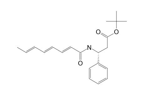 TERT.-BUTYL_(3S)-(E,E,E)-3-(N-OCTA-2',4',6'-TRIENOYL)-AMINO-3-PHENYLPROPIONATE