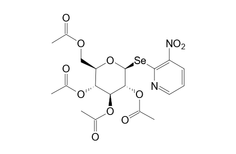 2-(beta-D-glucopyranosylselenyl)-3-nitropyridine, tetraacetate