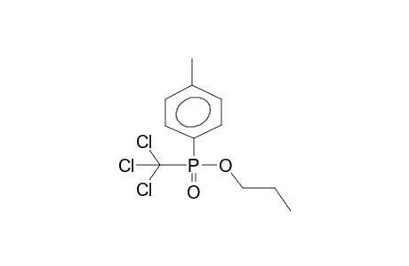 O-PROPYL(TRICHLOROMETHYL)(PARA-METHYLPHENYL)PHOSPHINATE