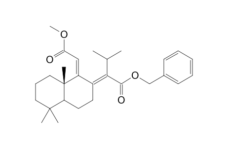 13-BENZYL-12-METHYL-12,13-SECO-TOTARA-8(14),9(11)-DIENE-12,13-DIOATE