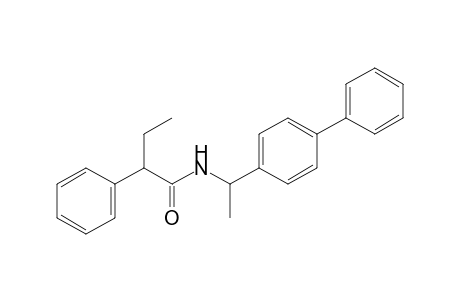 N-(a-methyl-p-phenylbenzyl)-2-phenylbutyramide