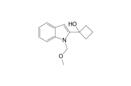 1-(1-(methoxymethyl)-1H-indol-2-yl)cyclobutanol