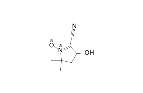 2H-Pyrrole-5-carbonitrile, 3,4-dihydro-4-hydroxy-2,2-dimethyl-, 1-oxide