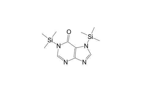 1,7-Bis(trimethylsilyl)-1,7-dihydro-6H-purin-6-one