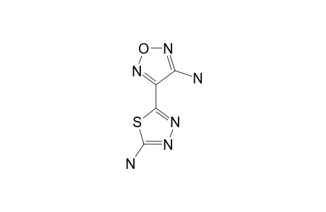 4-(5-AMINO-1,3,4-THIADIAZOL-2-YL)-1,2,5-OXODIAZOLE-3-AMINE