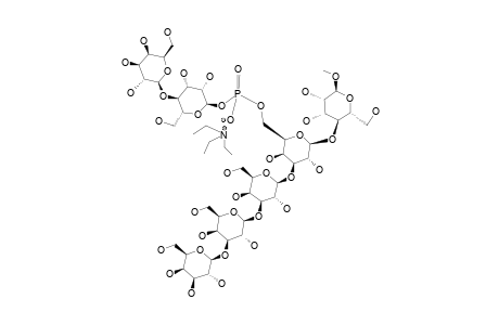 METHYL-BETA-D-GALACTOPYRANOSYL-(1->3)-BETA-D-GALACTOPYRANOSYL-(1->3)-BETA-D-GALACTOPYRANOSYL-(1->3)-[BETA-D-GALACTOPYRANOSYL-6-[BETA-D-GALACTOPYRAN