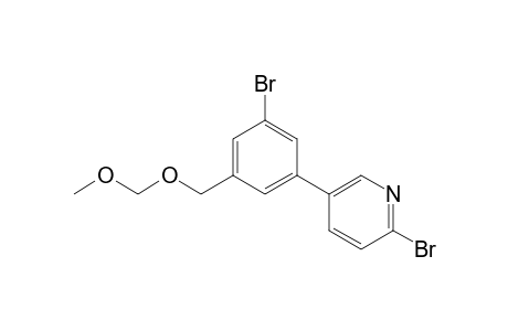 2-Bromo-5-[3-bromo-5-(methoxymethoxymethyl)phenyl]pyridine