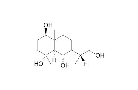 1.beta.,4.alpha.,6.alpha.,12-Tetrahydroxy-5.alpha.,11.beta.-H-eudesmane