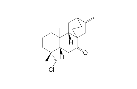 7-Oxo-19-chloro-ent-atis-16-ene