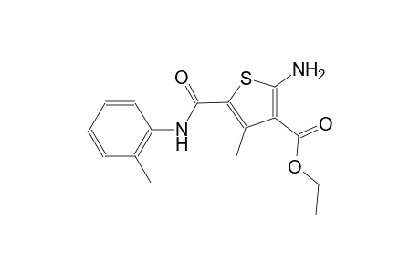 ethyl 2-amino-4-methyl-5-(2-toluidinocarbonyl)-3-thiophenecarboxylate