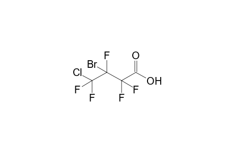 3-Bromo-4-chloropentafluorobutyric acid