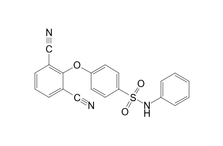 4-(2,6-dicyanophenoxy)benzenesulfonanilide