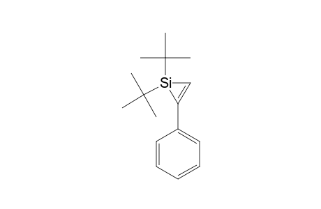 1,1-DI-TERT.-BUTYL-2-PHENYLSILACYCLOPROPENE