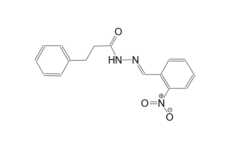 benzenepropanoic acid, 2-[(E)-(2-nitrophenyl)methylidene]hydrazide