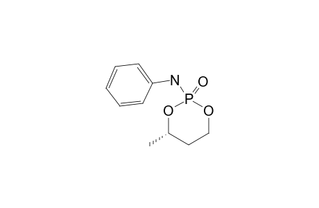 2-N-PHENYLAMINO-4-METHYL-2-OXO-1,3,2-DIOXOPHOSPHORINANE,ISOMER-#1