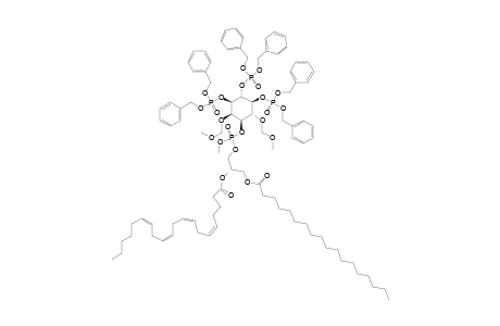 1D-1-O-(2-O-ARACHIDONOYL-1-O-STEAROYL-SN-GLYCEROL-3-O-METHYLPHOSPHO)-2,6-O-BIS-(METHOXYMETHYLENE)-MYO-INOSITOL-3,4,5-TRIS-(DIBENZYLPHOSPHATE)