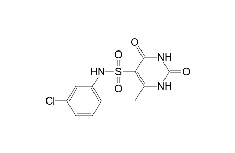 N-(3-Chlorophenyl)-6-methyl-2,4-dioxo-1,2,3,4-tetrahydro-5-pyrimidinesulfonamide