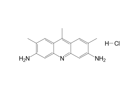 3,6-Acridinediamine, 2,7,9-trimethyl-, monohydrochloride