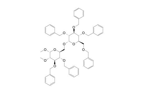 METHYL-3,4-DI-O-BENZYL-2-O-METHYL-6-O-(2,3,4,6-TETRA-O-BENZYL-ALPHA-D-GLUCOPYRANOSYL)-ALPHA-D-GLUCOPYRANOSIDE