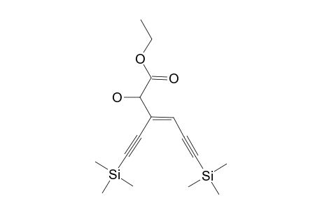 ETHYL-(Z)-2-HYDROXY-6-(TRIMETHYLSILYL)-3-[(TRIMETHYLSILYL)-ETHYNYL]-3-HEXEN-5-YN-1-OATE