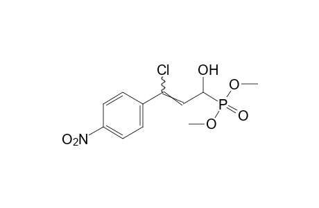 (gamma-CHLORO-alpha-HYDROXY-p-NITROCINNAMYL)PHOSPHONIC ACID, DIMETHYL ESTER