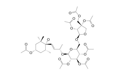 ALANGIONOSIDE-B-HEPTAACETATE