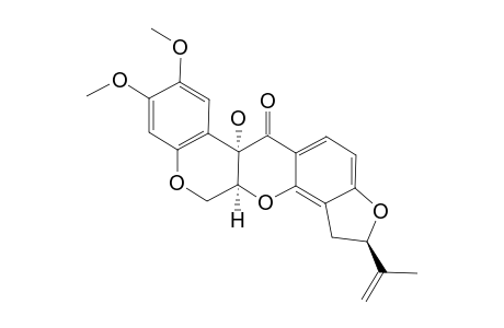 (6A-ALPHA,12A-ALPHA)-12A-HYDROXY-ROTENONE