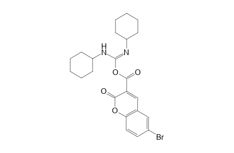 (N,N'-dicyclohexylcarbamimidoyl) 6-bromanyl-2-oxidanylidene-chromene-3-carboxylate