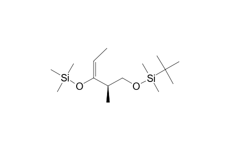 (2E,4S)-5-(TERT.-BUTYLDIMETHYLSILYLOXY)-4-METHYL-3-TRIMETHYLSILYLOXY-2-PENTENE