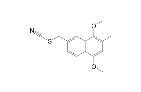 (5,8-DIMETHOXY-7-METHYL-NAPHTHALEN-2-YL)-METHYL-THIOCYANATE