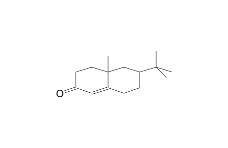 2(3H)-NAPHTHALENONE, 6-(1,1-DIMETHYLETHYL)-4,4A,5,6,7,8-HEXAHYDRO-4A-M