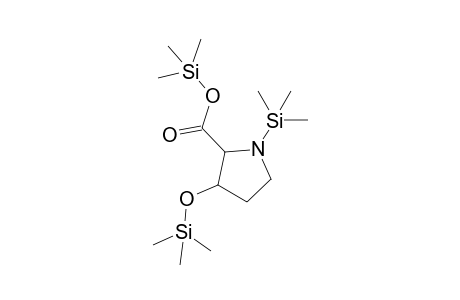 trans-3-hydroxy-proline, 3TMS