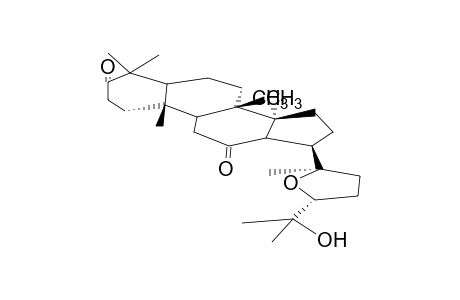 (3B,12B,20S,24S)20,24-EPOXYDAMMARANE-25-OL-3,12-DIONE