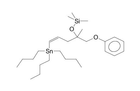 (E)-TRIBUTYL(4-TRIMETHYLSILYLOXY-4-METHYL-5-PHENOXYPENT-1-ENYL)STANNANE