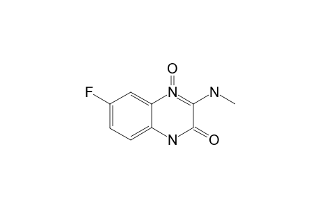 6-Fluoro-3-(methylamino)quinoxalin-2(1H)-one 4-Oxide