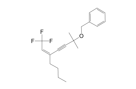 (Z)-6-BENZYLOXY-3-N-BUTYL-1,1,1-TRIFLUORO-6-METHYL-2-HEPTEN-4-YNE